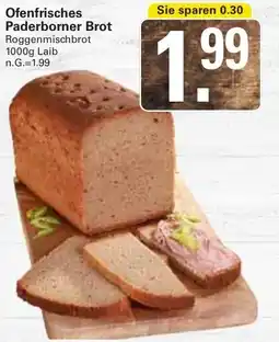 WEZ Ofenfrisches Paderborner Brot Angebot