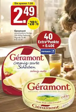 WEZ Geramont Angebot
