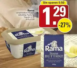 WEZ Rama Angebot