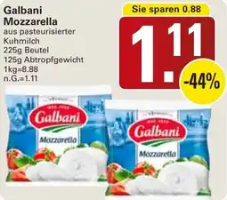WEZ Galbani Mozzarella Angebot