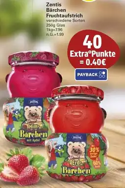 WEZ Zentis Bärchen Fruchtaufstrich Angebot