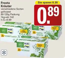WEZ Frosta Kräuter Angebot