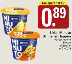 WEZ Birkel Minuto Schneller Happen Angebot