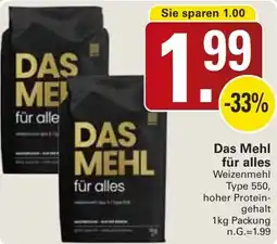 WEZ Das Mehl für alles Angebot