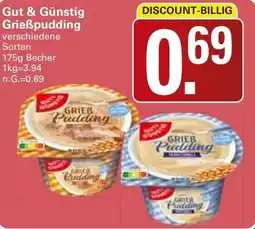 WEZ Gut & Günstig Grieẞpudding Angebot