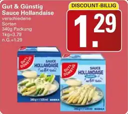 WEZ Gut & Günstig Sauce Hollandaise Angebot