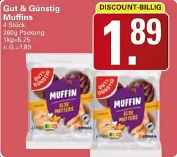 WEZ Gut & Günstig Muffins Angebot