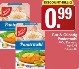 WEZ Gut & Günstig Paniermehl Angebot