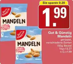 WEZ Gut & Günstig Mandeln Angebot
