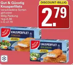 WEZ Gut & Günstig Knusperfilets Angebot