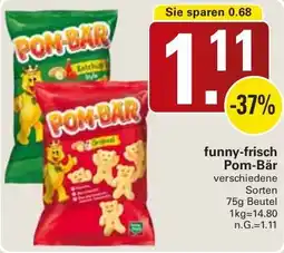 WEZ funny-frisch Pom-Bär Angebot