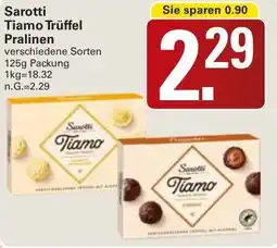 WEZ Sarotti Tiamo Trüffel Pralinen Angebot