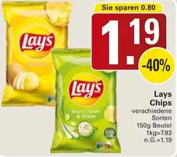 WEZ Lays Chips Angebot