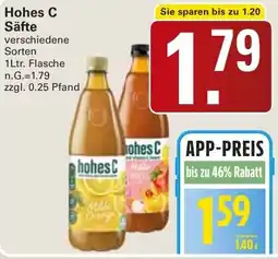 WEZ Hohes C Säfte Angebot