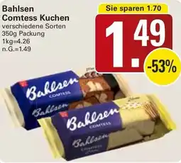 WEZ Bahlsen Comtess Kuchen Angebot