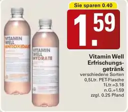 WEZ Vitamin Well Erfrischungsgetränk Angebot