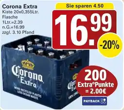 WEZ Corona Extra Angebot