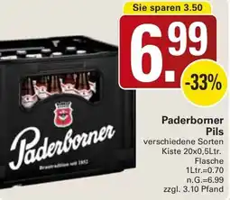 WEZ Paderborner Pils Angebot