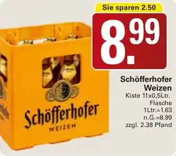 WEZ Schöfferhofer Weizen Angebot