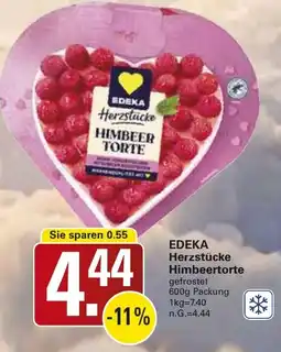 WEZ EDEKA Herzstücke Himbeertorte Angebot