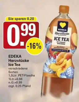 WEZ EDEKA Herzstücke Ice Tea Angebot