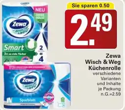 WEZ Zewa Wisch & Weg Küchenrolle Angebot