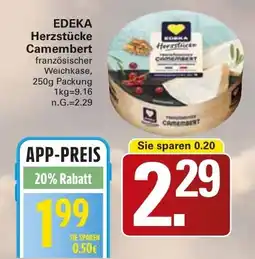WEZ EDEKA Herzstücke Camembert Angebot