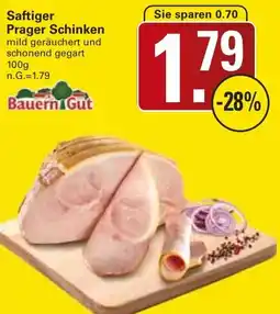 WEZ Bauern Gut Saftiger Prager Schinken Angebot