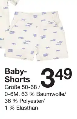 Zeeman Baby- Shorts Angebot