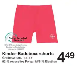 Zeeman Kinder-Badeboxershorts Angebot