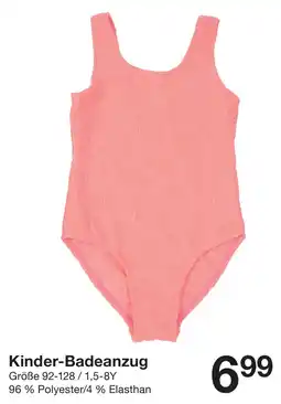 Zeeman Kinder-Badeanzug Angebot