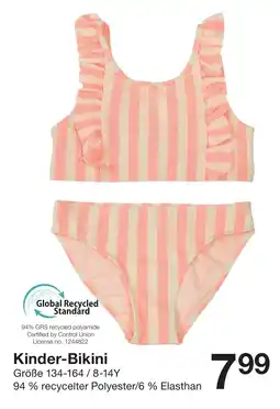 Zeeman Kinder-Bikini Angebot
