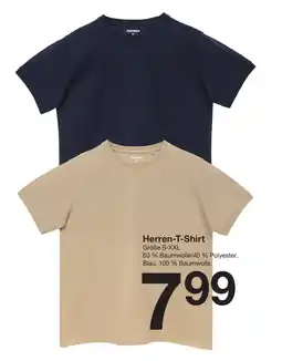 Zeeman Herren-T-Shirt Angebot