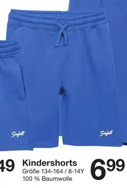 Zeeman Kindershorts Angebot