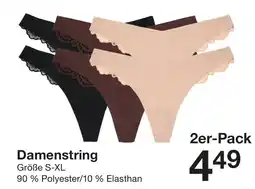 Zeeman Damenstring 2er-Pack Angebot