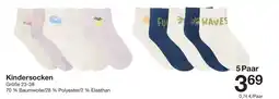 Zeeman Kindersocken 5 Paar Angebot