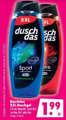 Mäc Geiz Duschdas XXL-Duschgel Angebot