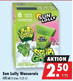 Mäc Geiz Sun Lolly Wassereis Angebot
