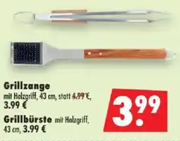 Mäc Geiz Grillzange o. Grillbürste Angebot