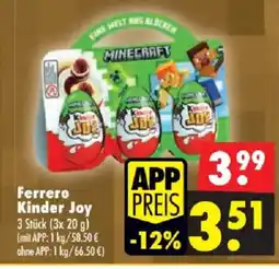 Mäc Geiz Ferrero Kinder Joy Angebot