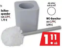 Mäc Geiz Badezimmer-Serie WC-Garnitur Angebot
