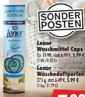 Lenor Wäscheduftperlen