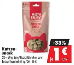 Mäc Geiz MISTY &BLUEY Katzensnack Angebot