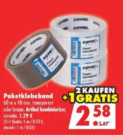 Mäc Geiz nova Paketklebeband Angebot