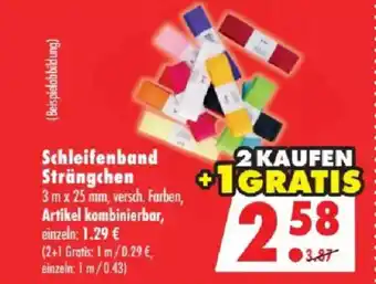 Mäc Geiz Schleifenband Strängchen Angebot