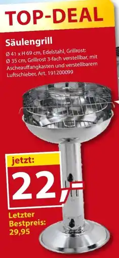 Sonderpreis Baumarkt Säulengrill Angebot