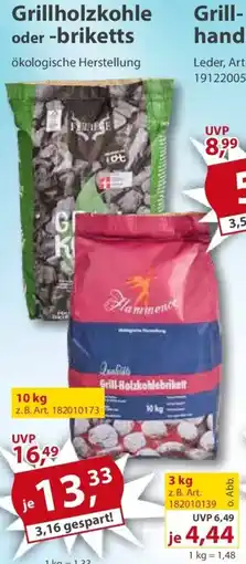 Sonderpreis Baumarkt Grillholzkohle oder -briketts Angebot