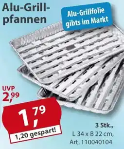 Sonderpreis Baumarkt Alu-Grillpfannen Angebot