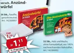 Sonderpreis Baumarkt versch. Anzündwürfel Angebot