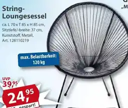 Sonderpreis Baumarkt String Loungesessel Angebot